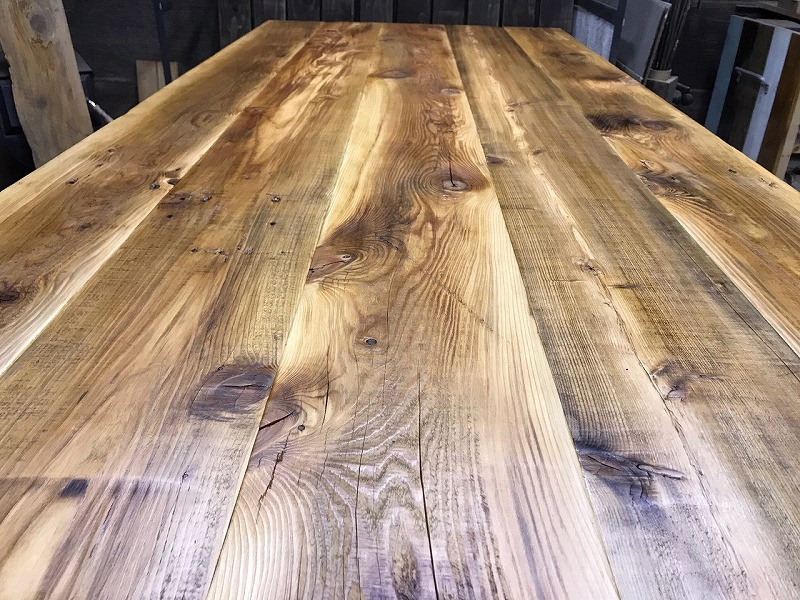 テーブル天板の完成